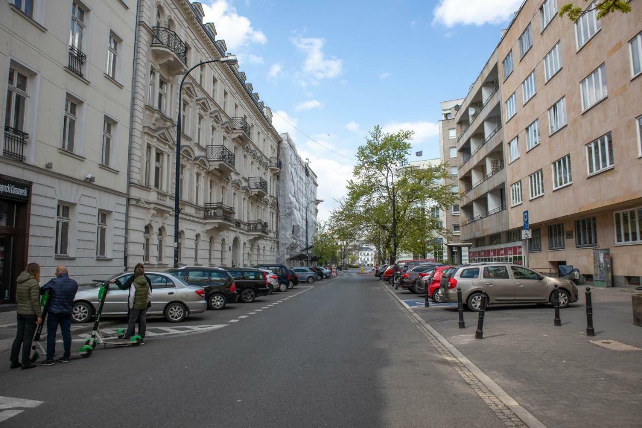 Apartmán Warszawa, Centrum, Wiejska 15, Kamienica Exteriér fotografie